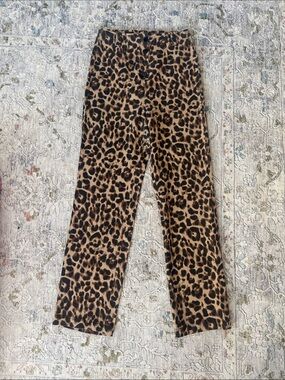 Reformation Leopard Print Pants